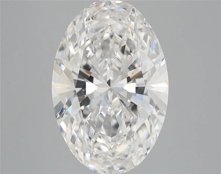 3.02ct Oval Lab Grown Diamond (Colour D, Clarity VVS2, IGI Certified)