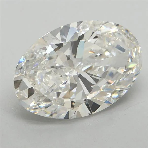 3.02ct Oval Lab Grown Diamond (Colour E, Clarity VS1, Cut GD, Uncertified)