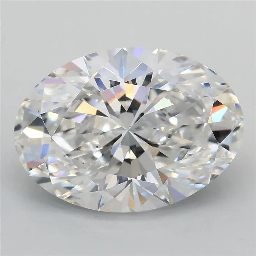 3.02ct Oval Lab Grown Diamond (Colour E, Clarity VS1, IGI Certified)