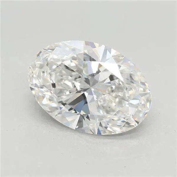 3.02ct Oval Lab Grown Diamond (Colour E, Clarity VS1, IGI Certified)