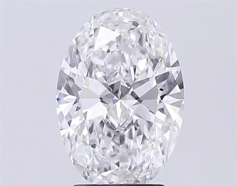 3.02ct Oval Lab Grown Diamond (Colour E, Clarity VS1, IGI Certified)