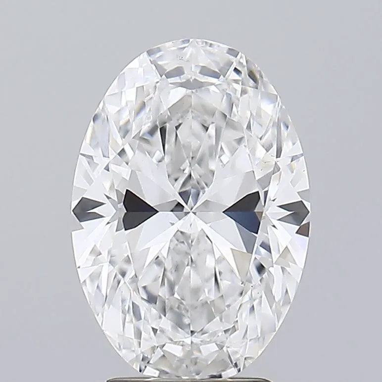 3.02ct Oval Lab Grown Diamond (Colour E, Clarity VS1, IGI Certified)