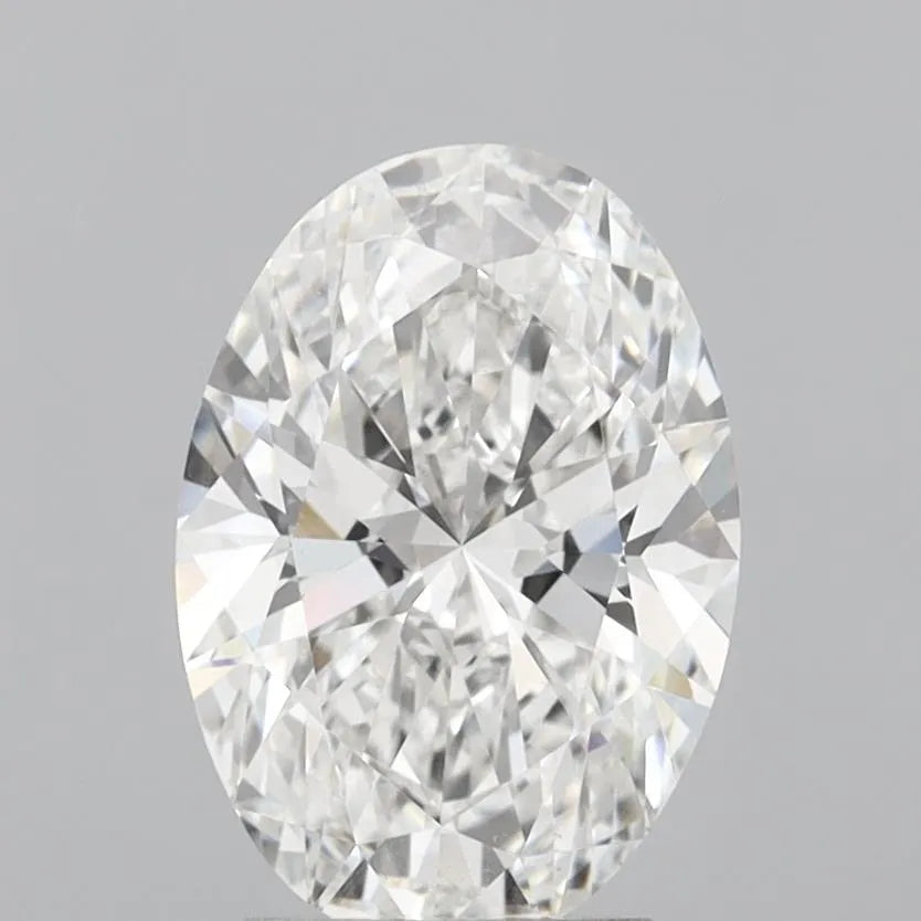 3.02ct Oval Lab Grown Diamond (Colour E, Clarity VS1, IGI Certified)