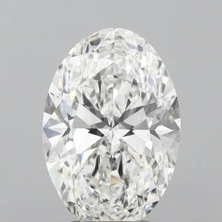 3.02ct Oval Lab Grown Diamond (Colour E, Clarity VS1, IGI Certified)