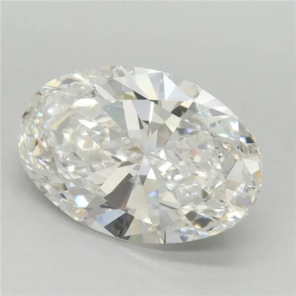 3.02ct Oval Lab Grown Diamond (Colour E, Clarity VS2, Cut GD, Uncertified)