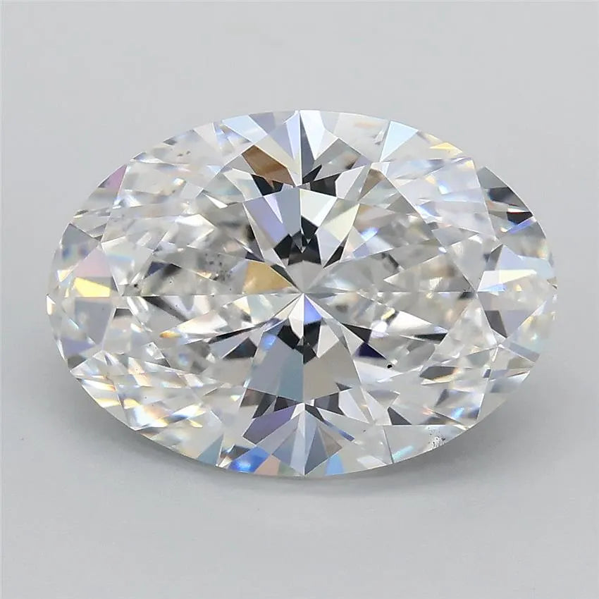 3.02ct Oval Lab Grown Diamond (Colour E, Clarity VS2, IGI Certified)