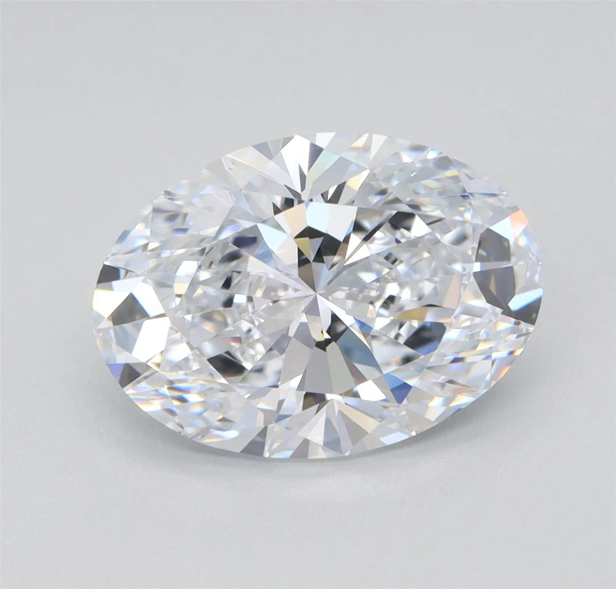 3.02ct Oval Lab Grown Diamond (Colour E, Clarity VVS1, GIA Certified)