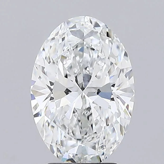 3.02ct Oval Lab Grown Diamond (Colour E, Clarity VVS1, IGI Certified)