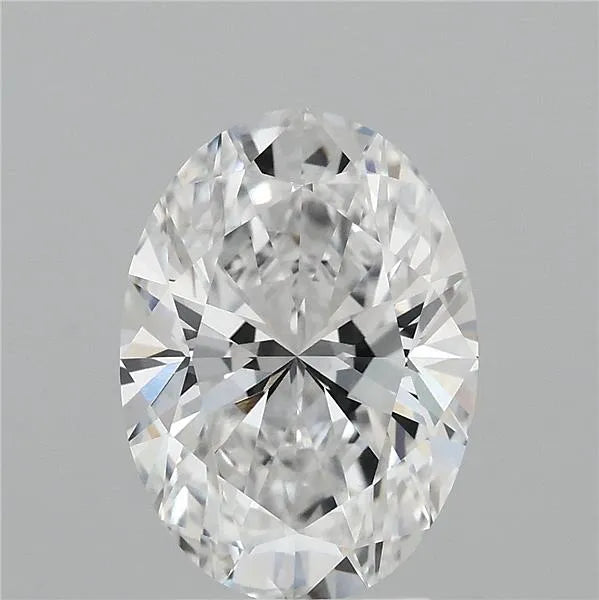 3.02ct Oval Lab Grown Diamond (Colour E, Clarity VVS1, IGI Certified)