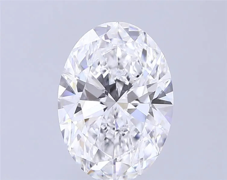 3.02ct Oval Lab Grown Diamond (Colour E, Clarity VVS1, IGI Certified)