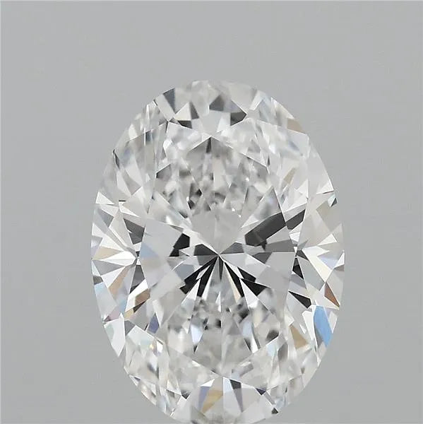 3.02ct Oval Lab Grown Diamond (Colour E, Clarity VVS1, IGI Certified)