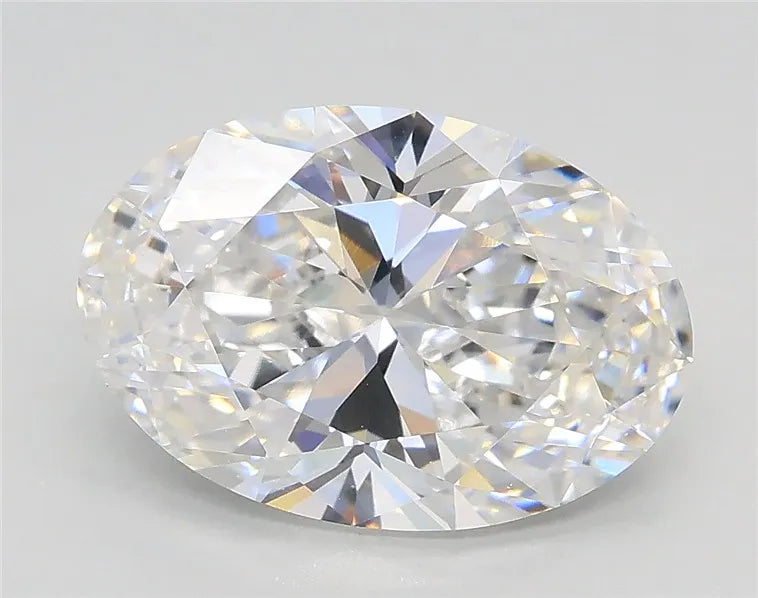 3.02ct Oval Lab Grown Diamond (Colour E, Clarity VVS2, GIA Certified)