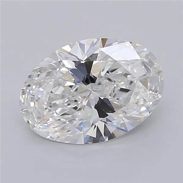 3.02ct Oval Lab Grown Diamond (Colour E, Clarity VVS2, IGI Certified)