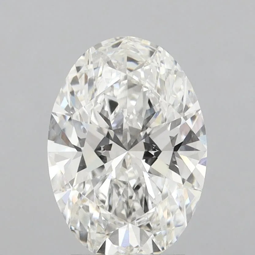 3.02ct Oval Lab Grown Diamond (Colour E, Clarity VVS2, IGI Certified)