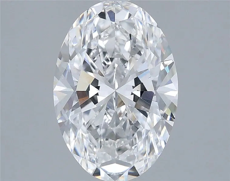3.02ct Oval Lab Grown Diamond (Colour E, Clarity VVS2, IGI Certified)