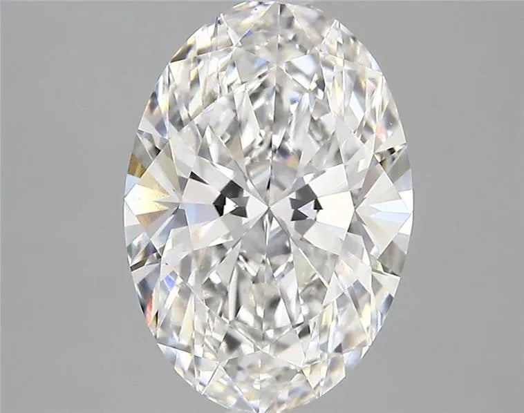 3.02ct Oval Lab Grown Diamond (Colour E, Clarity VVS2, IGI Certified)