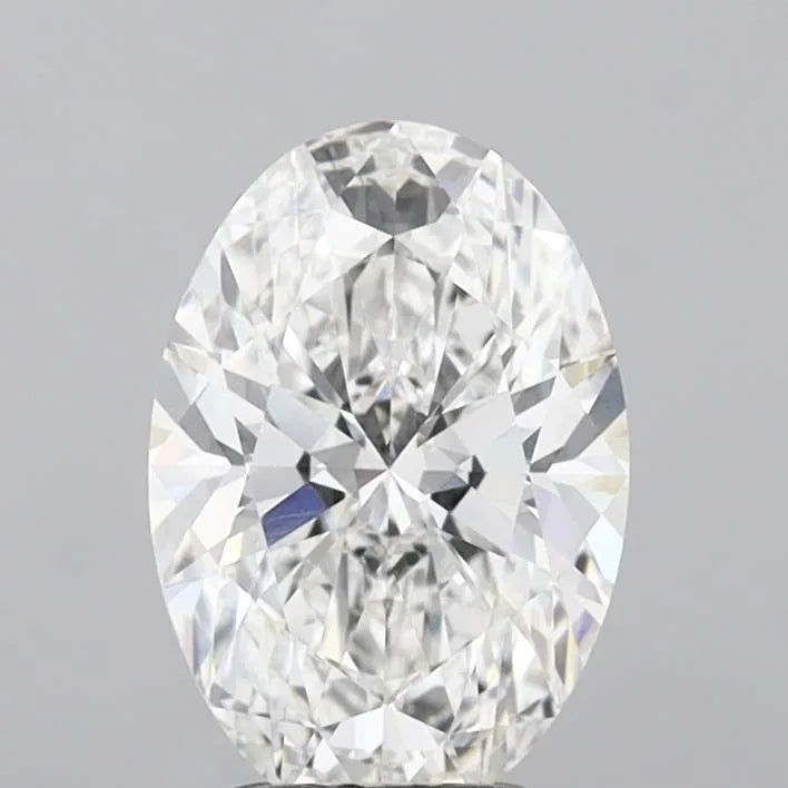 3.02ct Oval Lab Grown Diamond (Colour E, Clarity VVS2, IGI Certified)