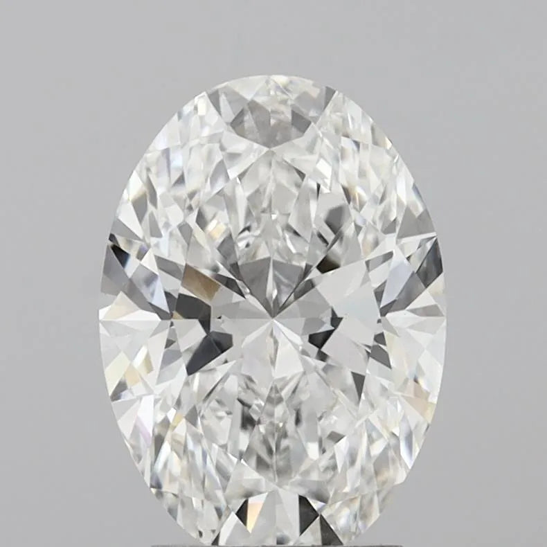 3.02ct Oval Lab Grown Diamond (Colour E, Clarity VVS2, IGI Certified)