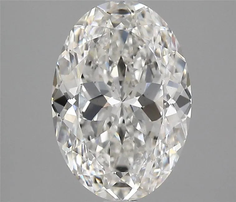 3.02ct Oval Lab Grown Diamond (Colour F, Clarity VS1, IGI Certified)