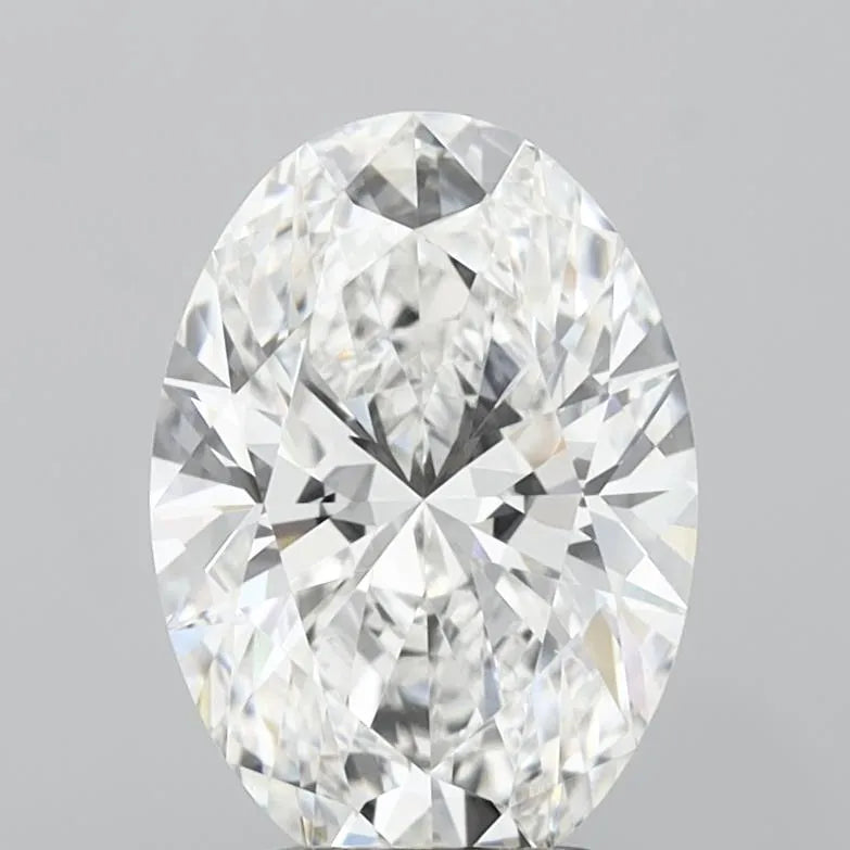 3.02ct Oval Lab Grown Diamond (Colour F, Clarity VS1, IGI Certified)