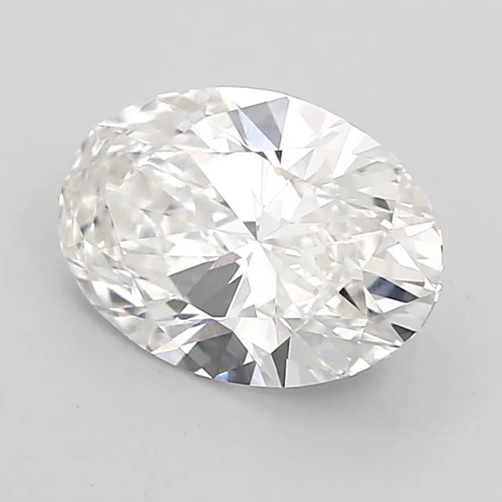 3.02ct Oval Lab Grown Diamond (Colour F, Clarity VVS1, IGI Certified)