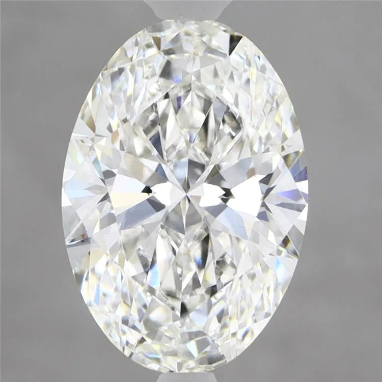 3.02ct Oval Lab Grown Diamond (Colour F, Clarity VVS2, IGI Certified)