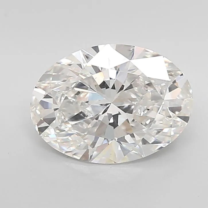 3.02ct Oval Lab Grown Diamond (Colour F, Clarity VVS2, IGI Certified)