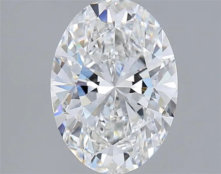 3.02ct Oval Lab Grown Diamond (Colour F, Clarity VVS2, IGI Certified)