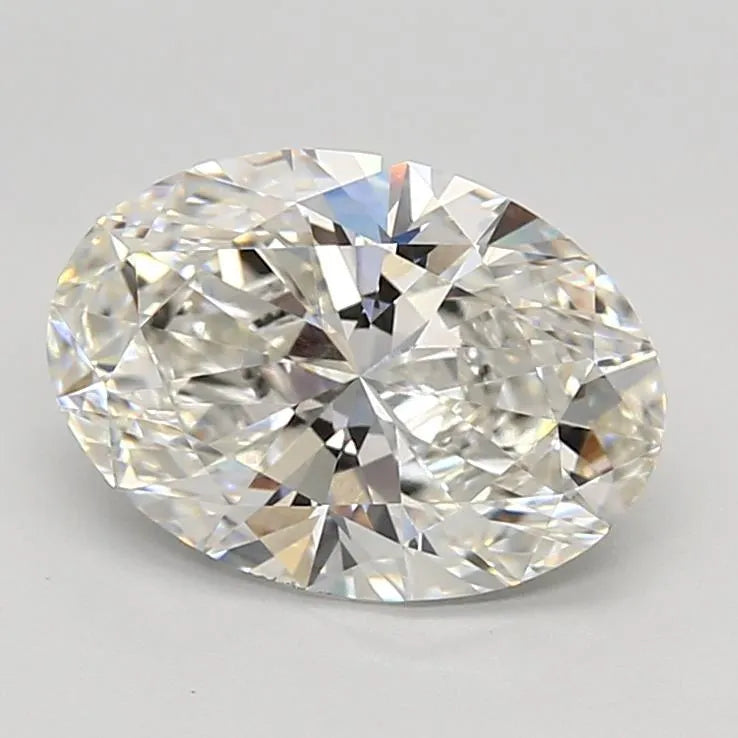 3.02ct Oval Lab Grown Diamond (Colour F, Clarity VVS2, IGI Certified)