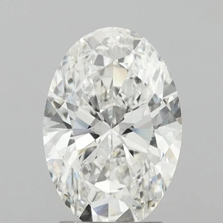 3.02ct Oval Lab Grown Diamond (Colour F, Clarity VVS2, IGI Certified)