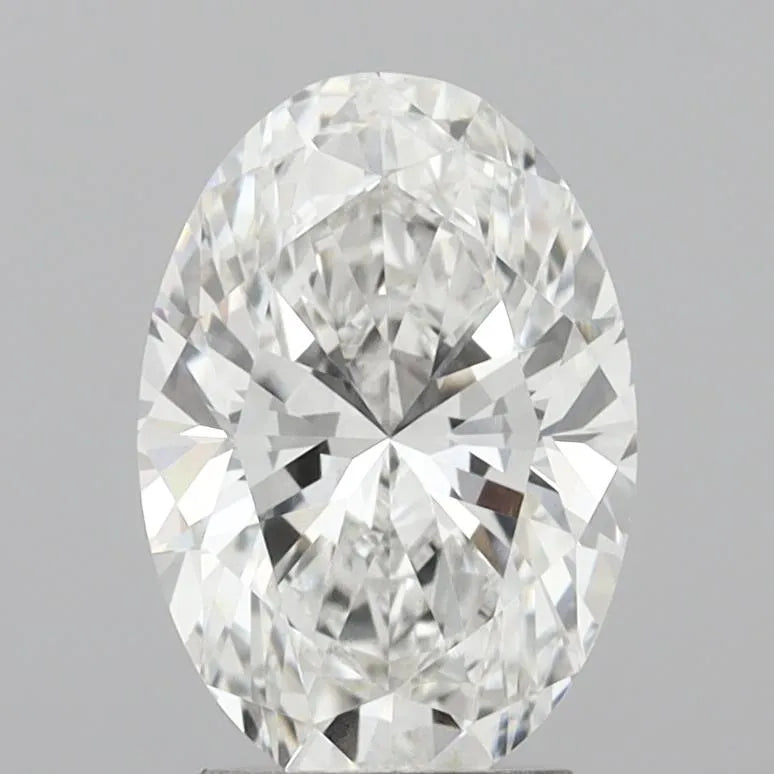 3.02ct Oval Lab Grown Diamond (Colour F, Clarity VVS2, IGI Certified)