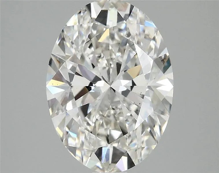 3.02ct Oval Lab Grown Diamond (Colour G, Clarity VS2, IGI Certified)