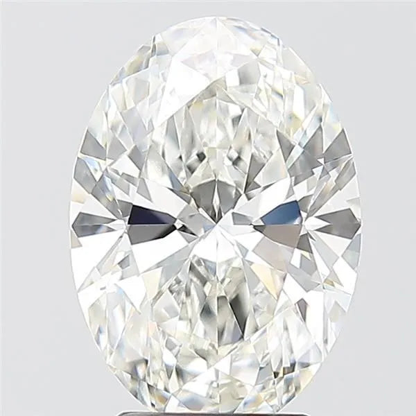 3.02ct Oval Lab Grown Diamond (Colour G, Clarity VS2, IGI Certified)