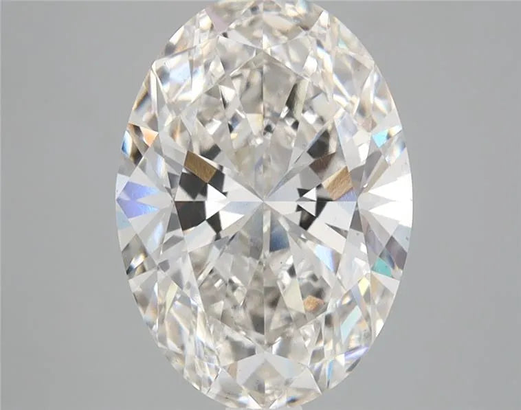 3.02ct Oval Lab Grown Diamond (Colour G, Clarity VS2, IGI Certified)
