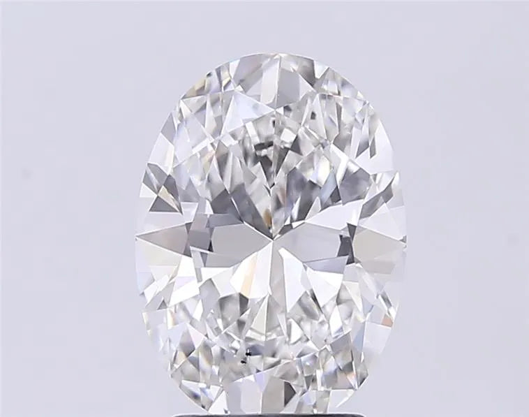 3.02ct Oval Lab Grown Diamond (Colour G, Clarity VS2, IGI Certified)