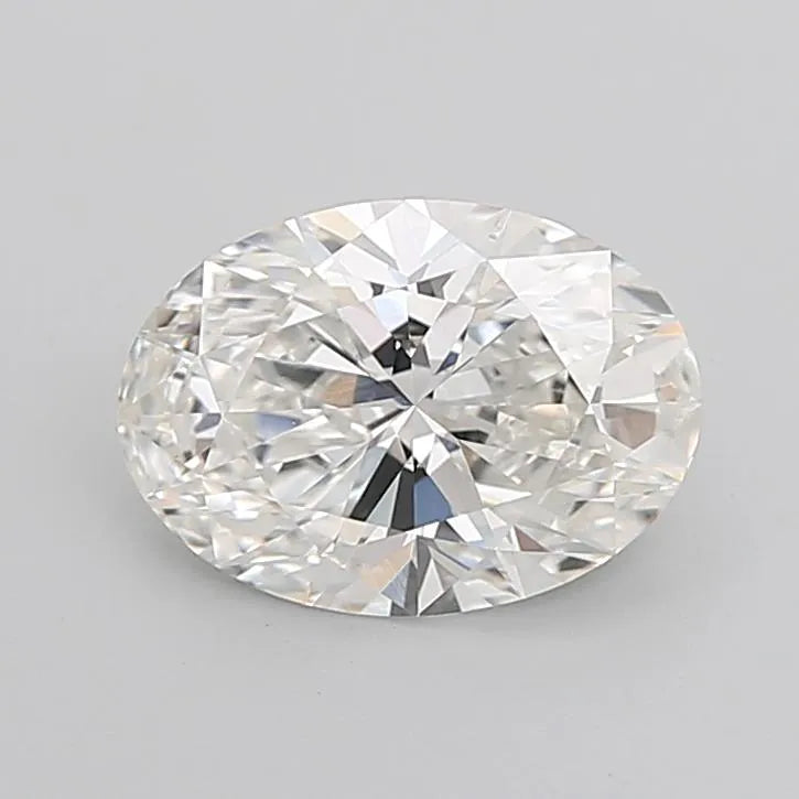 3.02ct Oval Lab Grown Diamond (Colour G, Clarity VVS2, IGI Certified)