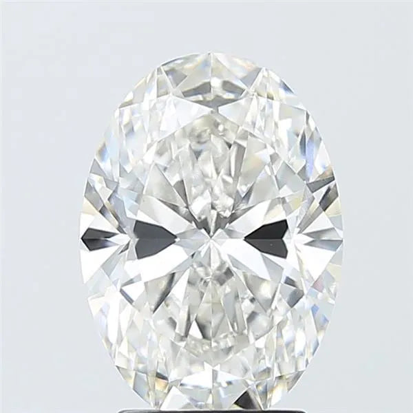 3.02ct Oval Lab Grown Diamond (Colour G, Clarity VVS2, IGI Certified)