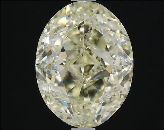 3.02ct Oval Natural Diamond (Colour M, Clarity SI2, HRD Certified)