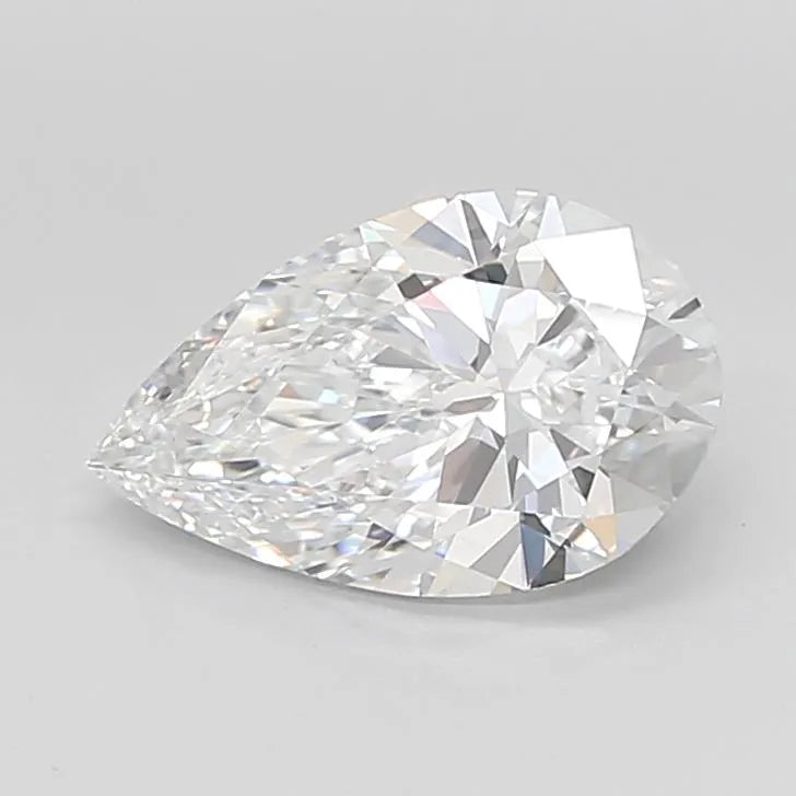 3.02ct Pear Lab Grown Diamond (Colour D, Clarity VVS1, Cut EX, IGI Certified)