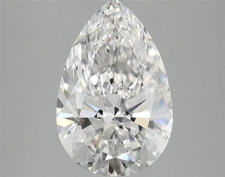 3.02ct Pear Lab Grown Diamond (Colour E, Clarity VVS2, IGI Certified)