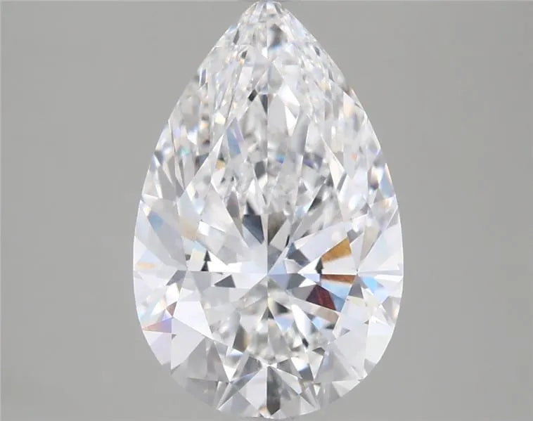 3.02ct Pear Lab Grown Diamond (Colour E, Clarity VVS2, IGI Certified)