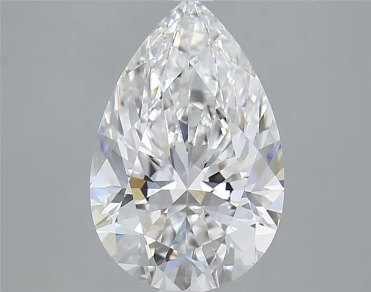 3.02ct Pear Lab Grown Diamond (Colour E, Clarity VVS2, IGI Certified)