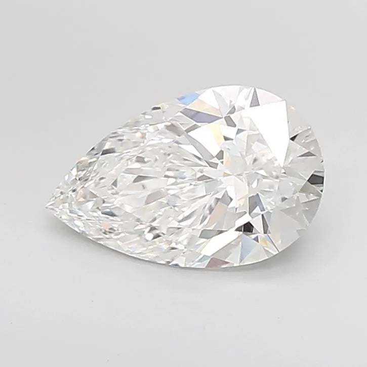 3.02ct Pear Lab Grown Diamond (Colour E, Clarity VVS2, IGI Certified)