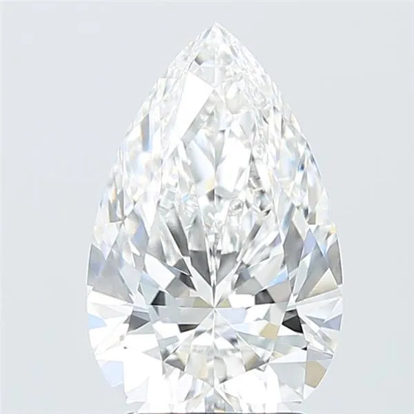 3.02ct Pear Lab Grown Diamond (Colour E, Clarity VVS2, IGI Certified)