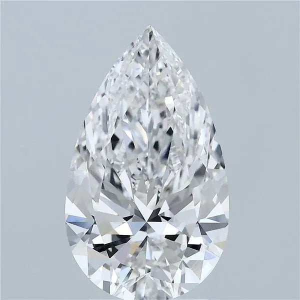 3.02ct Pear Lab Grown Diamond (Colour F, Clarity VVS1, IGI Certified)