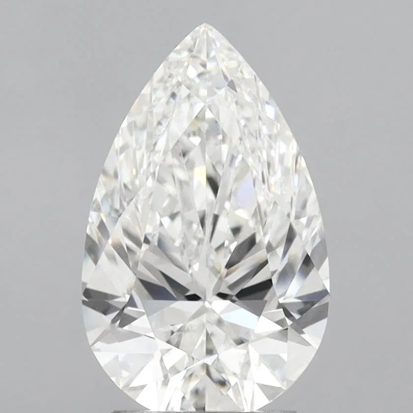 3.02ct Pear Lab Grown Diamond (Colour F, Clarity VVS2, IGI Certified)