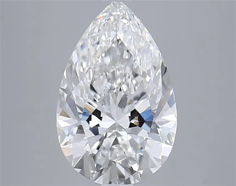 3.02ct Pear Lab Grown Diamond (Colour F, Clarity VVS2, IGI Certified)