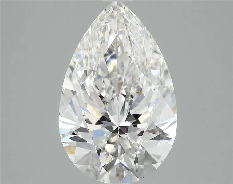 3.02ct Pear Lab Grown Diamond (Colour F, Clarity VVS2, IGI Certified)