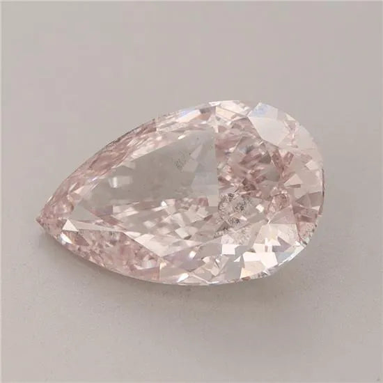 3.02ct Pear Lab Grown Diamond (Colour Fancy Pink, Clarity SI1, IGI Certified)