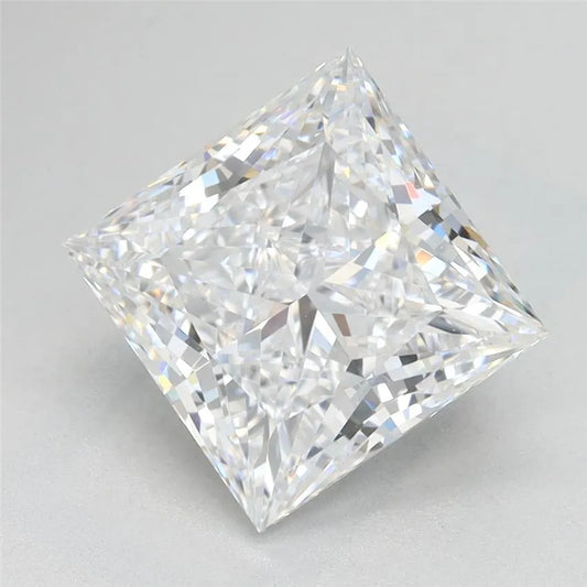 3.02ct Princess Lab Grown Diamond (Colour D, Clarity VVS1, GIA Certified)